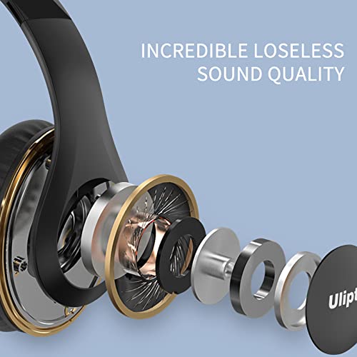 Uliptz Cuffie Wireless 65 Ore Di Riproduzione Over Ear Senza Fili Luciano Del Fico Le